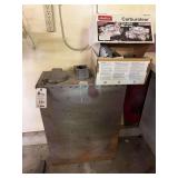 Shell Motor Oil and Polarine Advertising Tank with Box of Parts