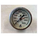 Bendix B-K Beryllogage Marshalltown Pressure Gauge 0-2000