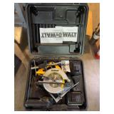 Dewalt DW007 24V Cordless Circular Saw Kit with Case