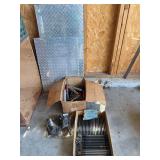 Automotive Parts Lot with Milodon Oil Pump, Moroso Head Studs, Valves, and Diamond Sheet Metal
