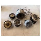 Assorted Automotive Gauges and Tachometers