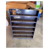Wagner Lockheed Metal Parts Display Shelf