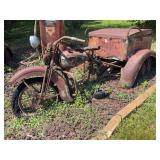 Harley Davidson Servi-Car Motorcycle