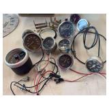 Stewart-Warner and Auto Meter Automotive Gauges and Hardware