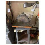Rockwell Delta Disc Sander on Metal Stand with Leland Electric Motor