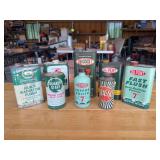 Assorted Automotive Care Cans and Polish Bottles Including DuPont and Brasso