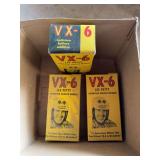 VX-6 Cadmium Battery Additive Lee Petty NASCAR Winner Boxes