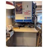 Wagner Brake Products Metal Cabinet and Contents