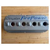 Chrysler FirePower V8 Engine Valve Cover