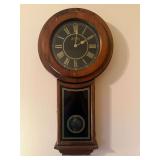 Bulova Wood Wall Pendulum Clock