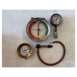 Bear Model 495 Brakemeter and Gale Hall Engineering Automotive Testers Lot