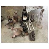 Assorted Automotive Jacks and Tools Lot