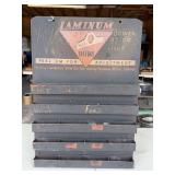Laminum Shims Metal Display Cabinet