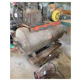 Devilbiss Air Compressor and Craftsman Oilless Sprayer Lot