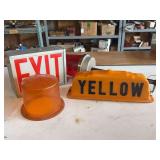 Assorted Industrial Lighting and Signal Equipment Lot