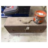 Kennedy Metal Tackle Box with Fishing Lures and Gear