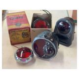Do-Ray Lamp Co. Stop and Tail Lamps and Parts Lot