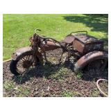 Three-Wheeled Delivery Motorcycle Project