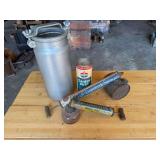 Group of 4 Agricultural Spraying Equipment and Containers