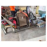 Lot of Outdoor Equipment, Chairs, and Water Sports Accessories