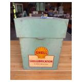 Shellubrication Metal File Box with Fram Filters Literature