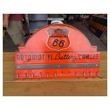 Phillips 66 Automotive Battery Cables Metal Display Rack