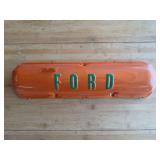 Ford Orange and Green Valve Cover