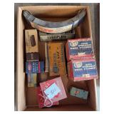 Assorted Automotive Parts and Supplies Box