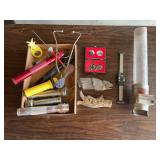Assorted Mixed Lot of Collectibles and Tools