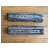 Pair of Chevrolet Corvette Aluminum Valve Covers Part Number 3726086