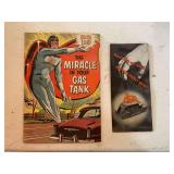 Sinclair RD-119 Comic Book and Mobilubrication Pamphlet