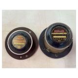 Stemco Engler and Abbott Hubodometers Lot of Two