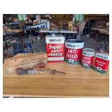 Sinclair Anti-Freeze Cans and Everbest Freeze-Meter Set