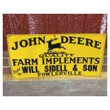 John Deere Quality Farm Implements SST Sign