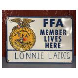 FFA Member Lives Here SST Sign