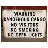 Warning Dangerous Cargo SSP Sign