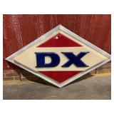 D-X Plastic Sign