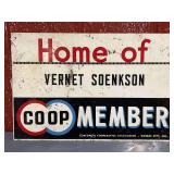 CO-OP Member SST Sign