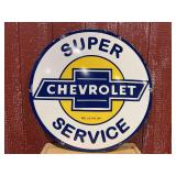Chevrolet Super Service SSP Sign