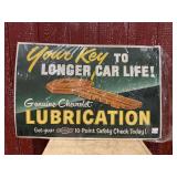 1953 Genuine Chevrolet Lubrication Poster