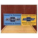 (2) Chevrolet SSP Signs