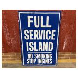 Full Service Island SST Sign