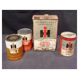 (4) IH Oil + Brake Fluid Cans