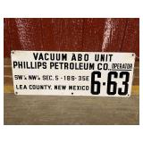 Phillips Petroleum Co. SSP Sign