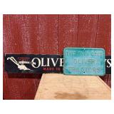 (2) Oliver Signs