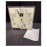 John Deere Lighted Clock