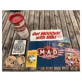 (9) Misc. Signs, Banner, Ashtray