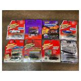 (8) Johnny Lightning + Auto World Cars NIB
