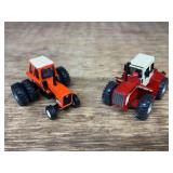 (2) 1/64 AC 7080 + IH 4186 Ertl