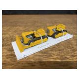 (2) Caterpillar Crawlers Tootsietoy